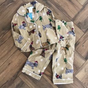 Company Store Dog Christmas Winter Pajamas